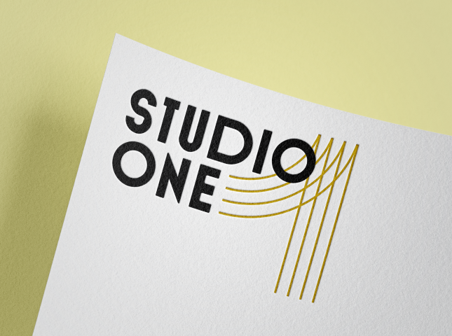 Logodesign für Studio One Hamburg – gestaltet von twotype design