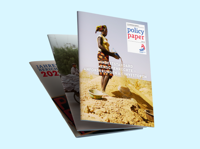 Policy Paper und Jahresbericht des Südwind-Instituts aus Bonn
