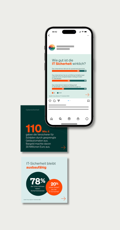 Online-Informationen des GDV – Gesamtverband der Versicherer zum Thema Cybersicherheit