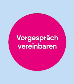 Ein bewegter Button auf der Website von Eveline Piotrowski