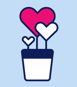 Ein Icon auf der Website von Eveline Piotrowski
