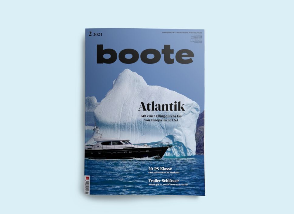 Cover des von twotype redesignten boote Magazins Ausgabe 2/2024