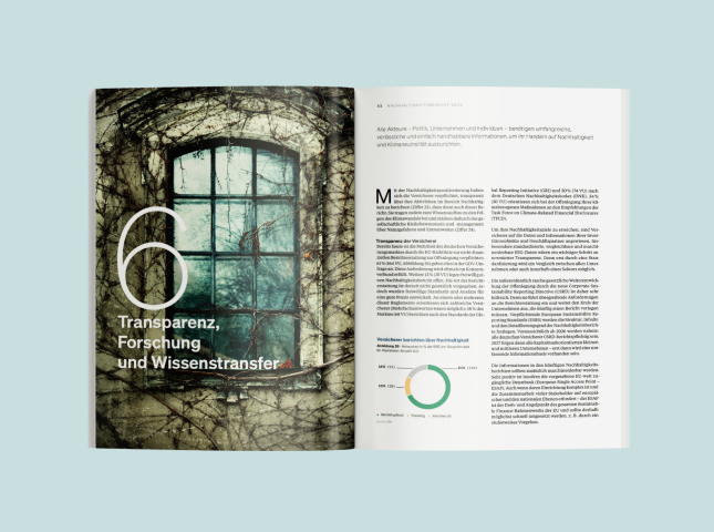 Artikel "Transparenz, Forschung und Wissenstransfer" in einer GDV Publikation