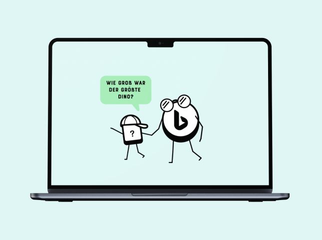 Microsoft Barrierefreiheit Erklärvideo auf dem Laptop