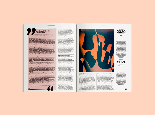 Artikel zum Thema "Psyche und Gewalt" aus dem WEISSER RING Magazin 02/2025