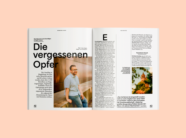 Artikel "Die vergessenen Opfer" aus dem WEISSER RING Magazin