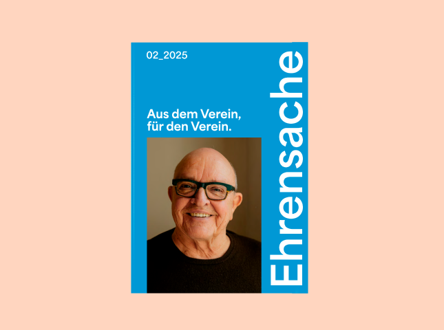Cover vom Extraheft "Ehrensache" aus dem WEISSER RING Magazin