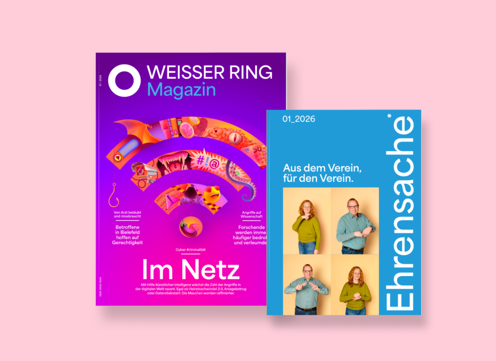 Cover von WEISSER RING Magazin 01/2026