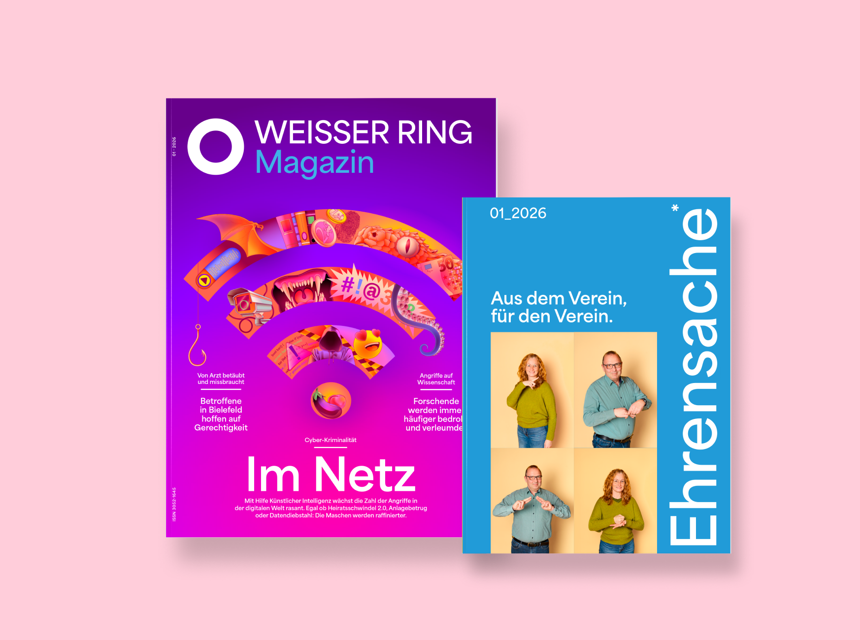 Cover von WEISSER RING Magazin 01/2026