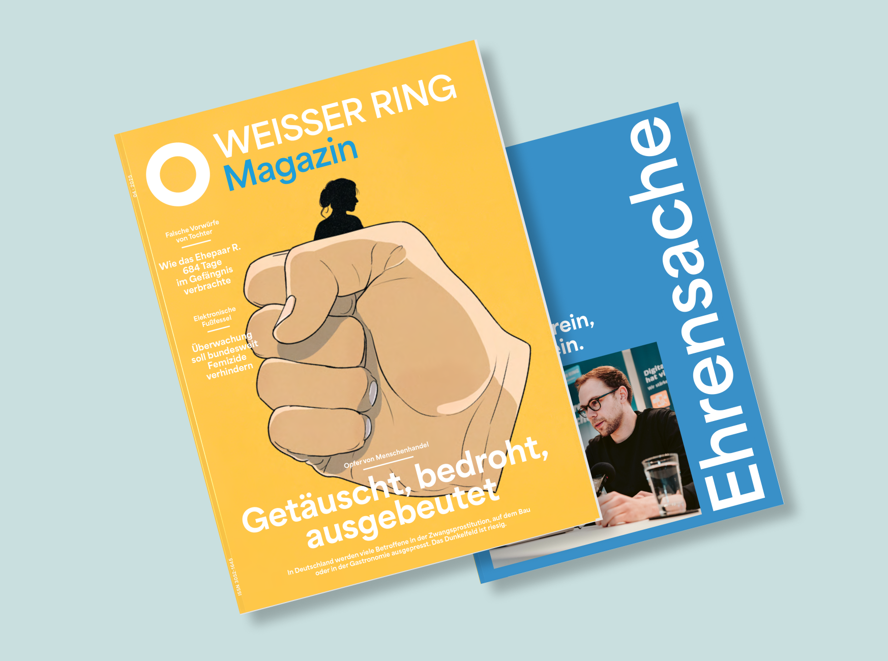 Cover von WEISSER RING Magazin 04/2025