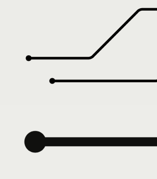 Ein Gestaltungselement vom Willke Gleisbau Corporate Redesign