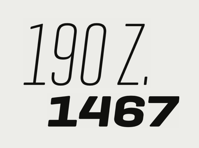 Typografie des vom Willke Gleisbau Corporate Redesign